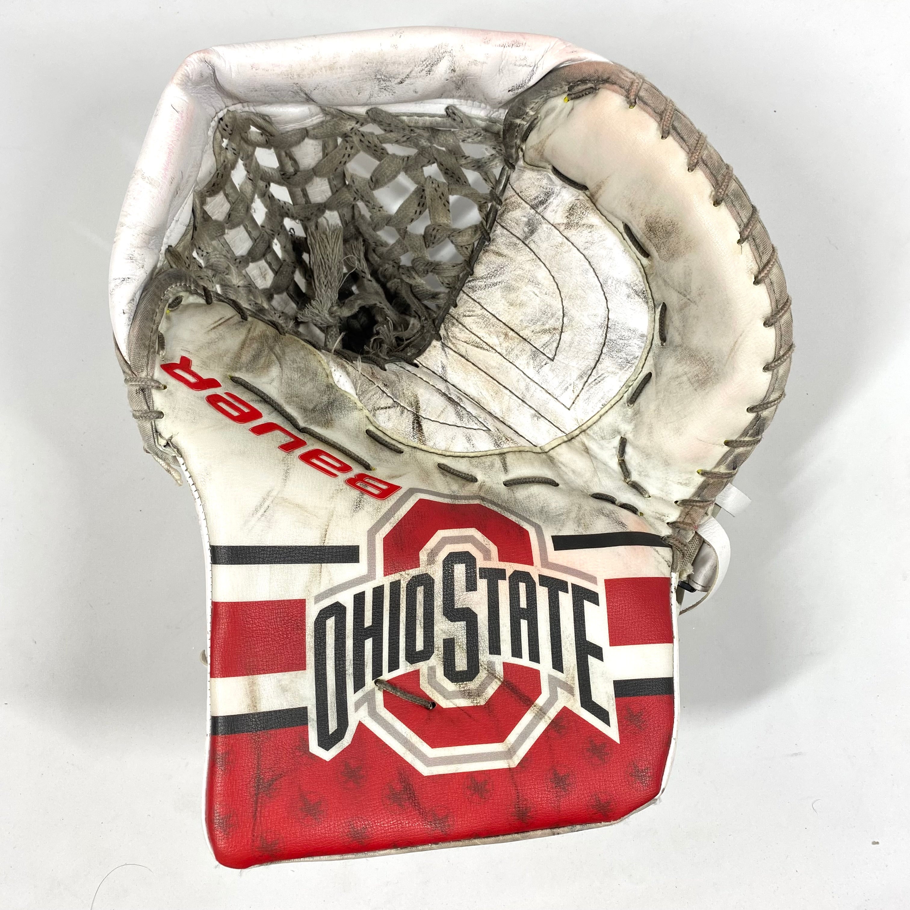 Bauer Vapor 2X Pro - Gant de gardien de but Pro Stock d'occasion (rouge/blanc)